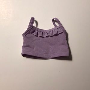Ruffled Tankini Top